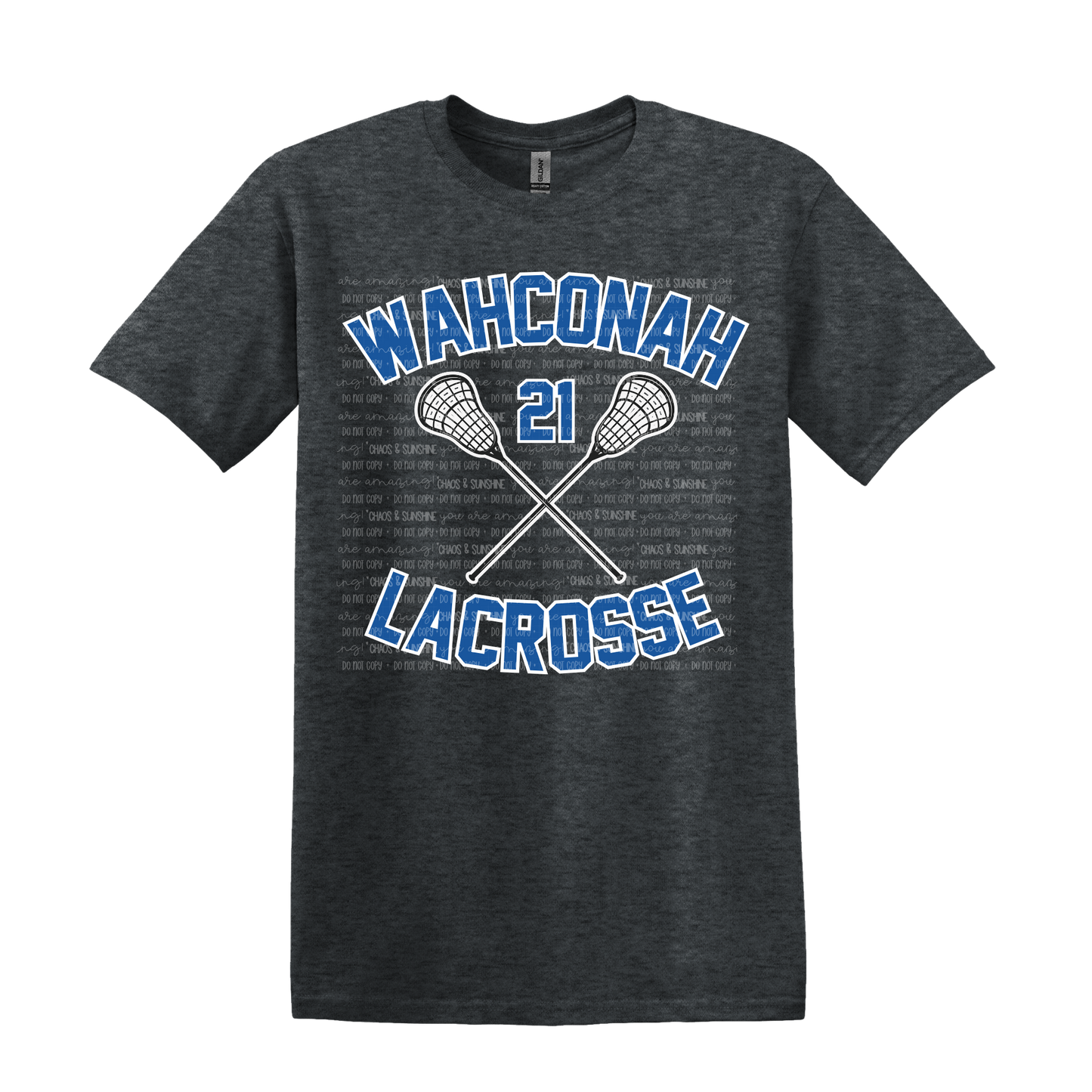 Wahconah Lacrosse Custom Player Top