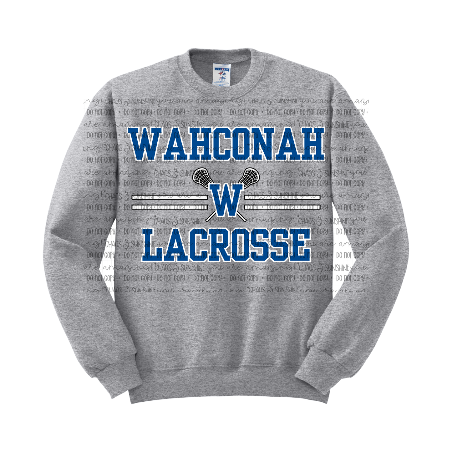Wahconah Lacrosse Classic Front Top