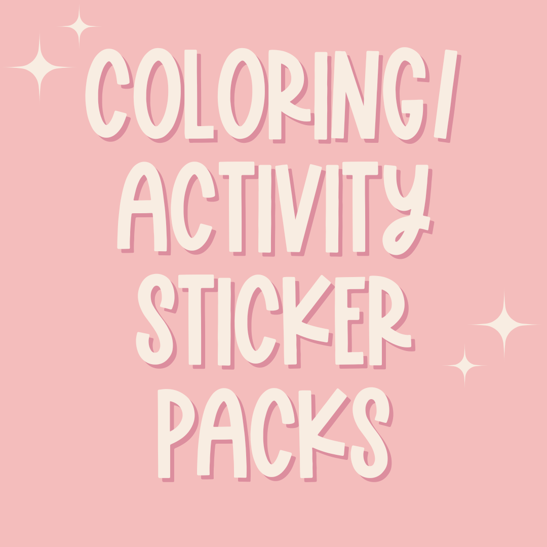 Coloring/Activity Sticker Packs