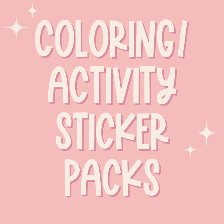 Coloring/Activity Sticker Packs