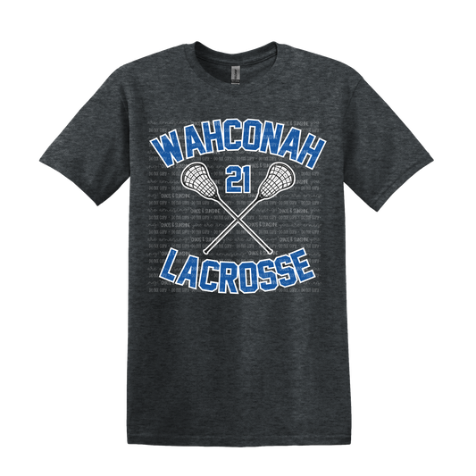 Wahconah Lacrosse Custom Player Top