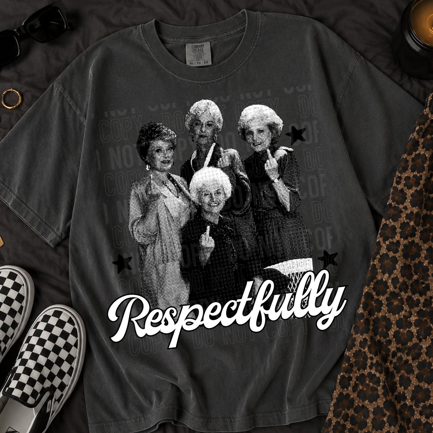 Respectfully Golden Girls Graphic Tee