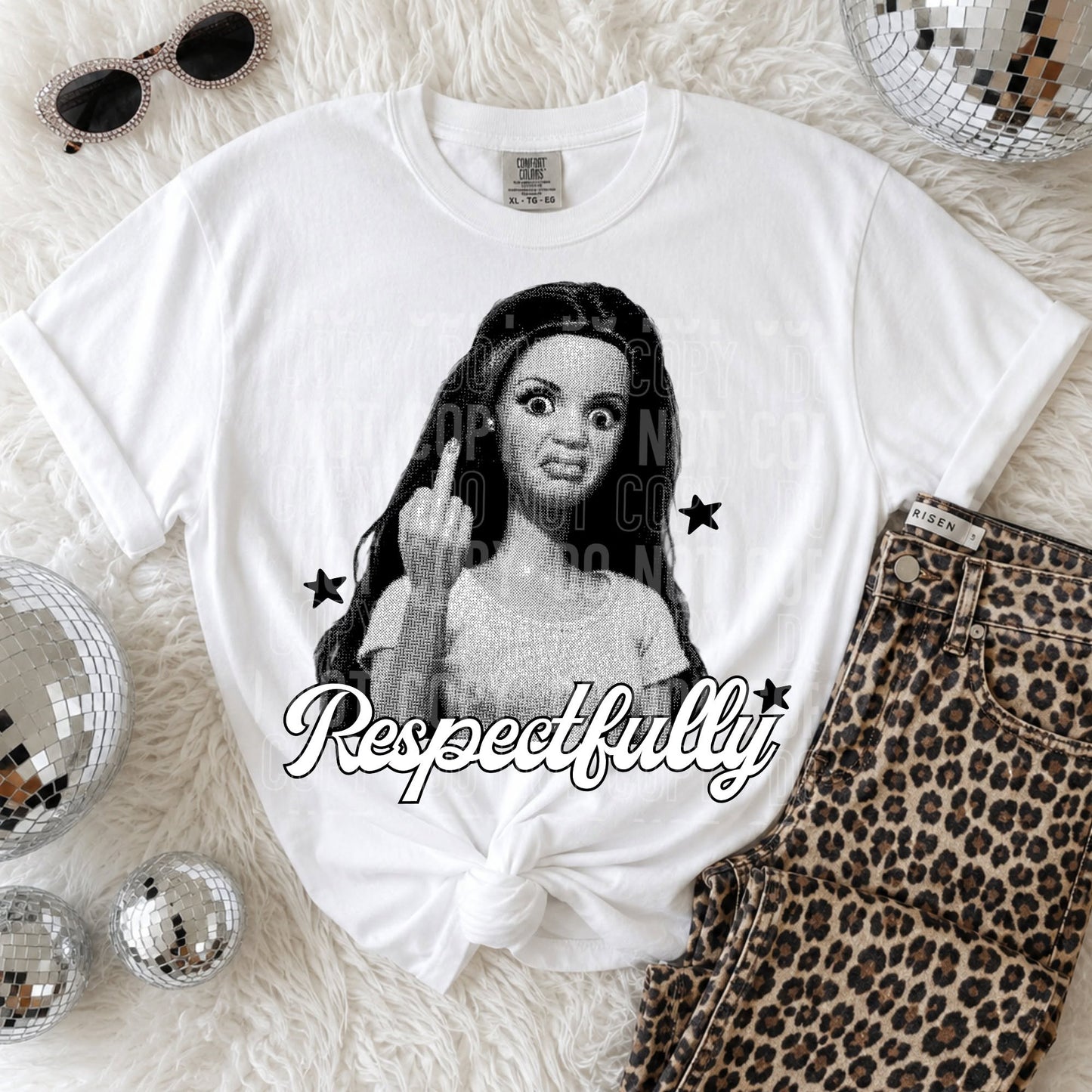 Respectfully Barbie Graphic Tee