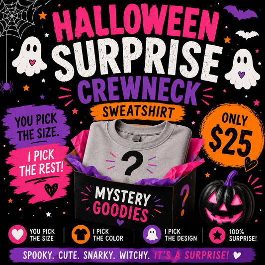 Halloween Surprise Crewneck Sweatshirt 👻