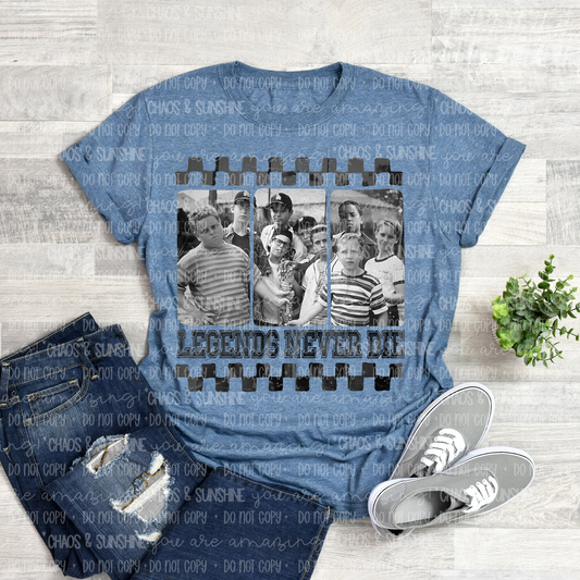 Legends Never Die Tee 🎬🖤