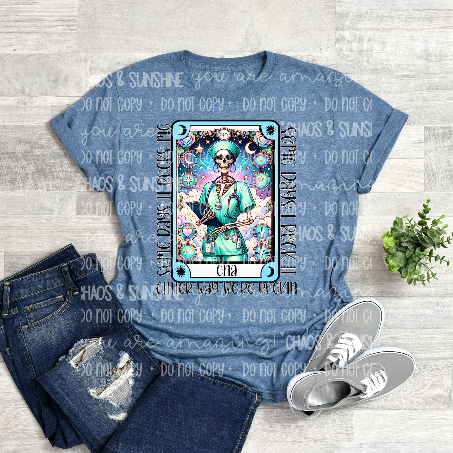 CNA Life Tarot Tee