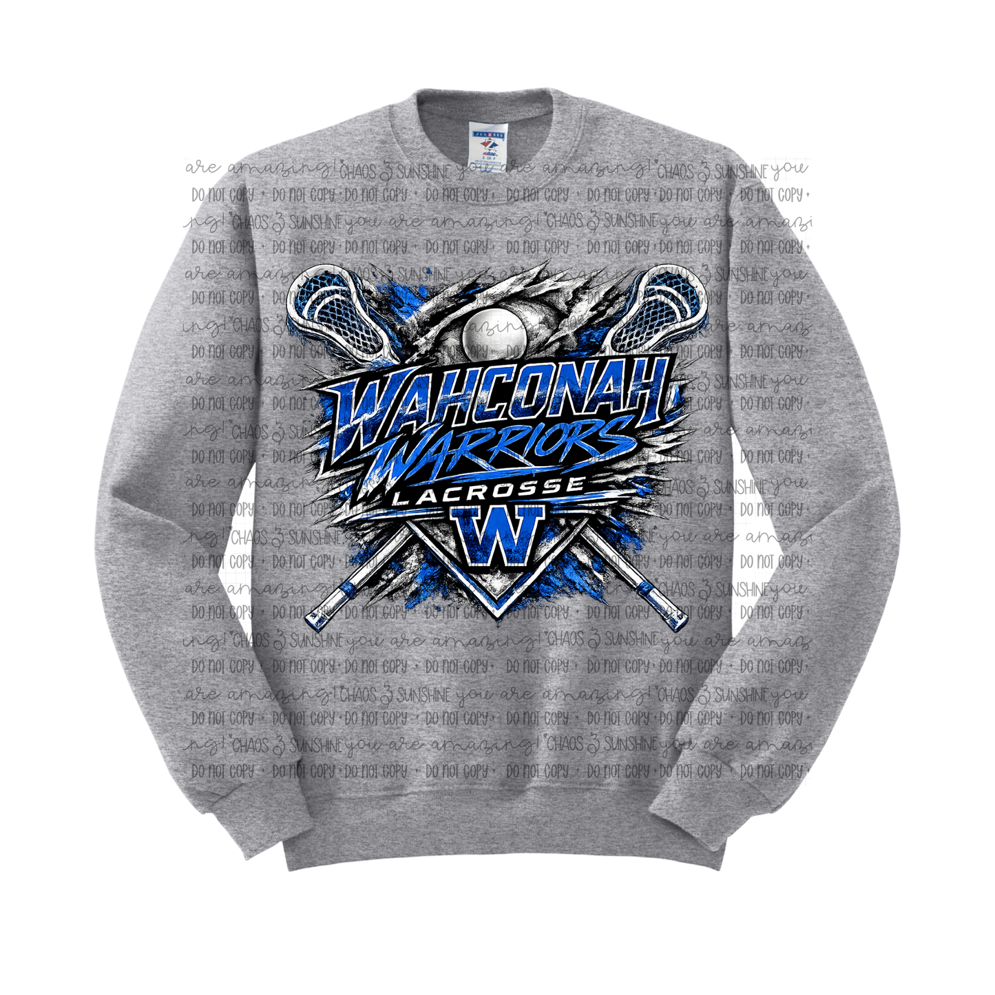 Wahconah Warriors Lacrosse “Breakthrough” Top