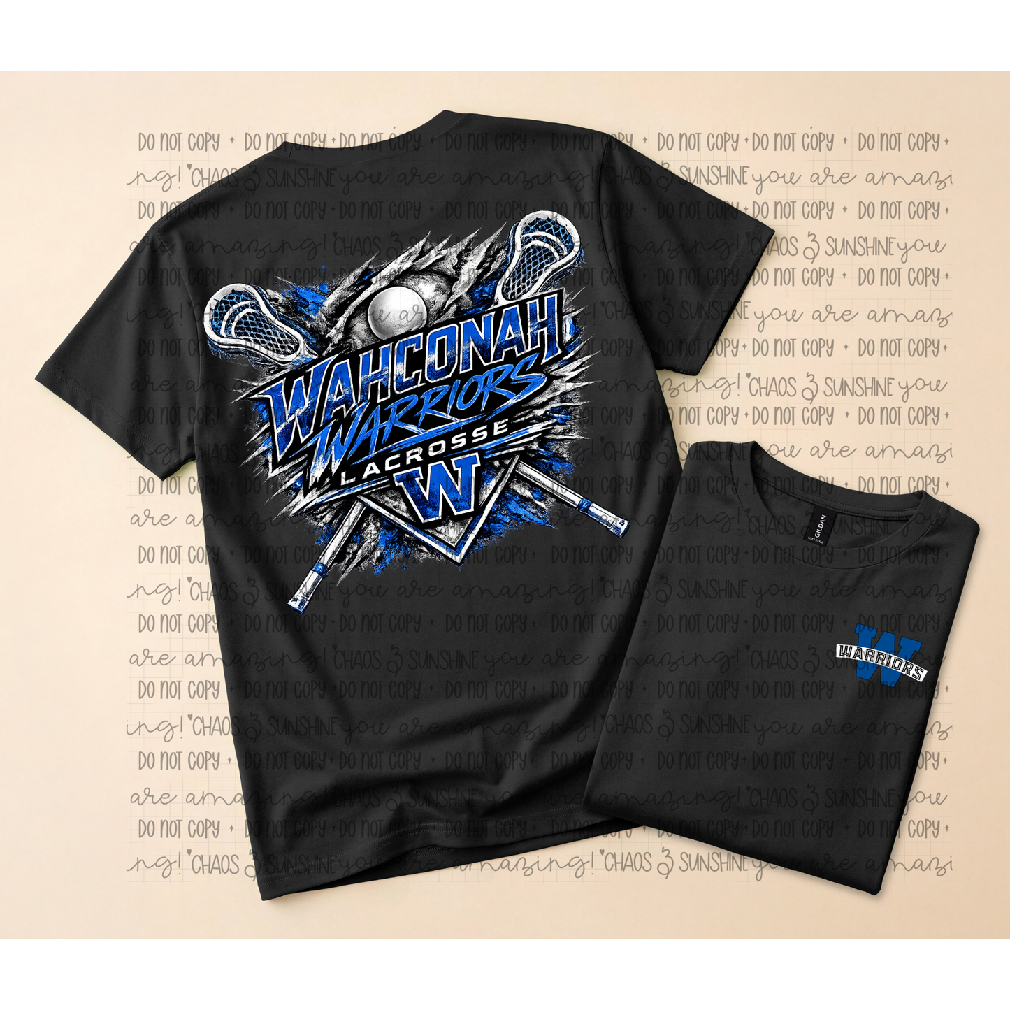 Wahconah Warriors Lacrosse “Breakthrough” Warriors Pocket Design