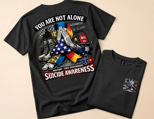 Military & First Responders Suicide Awareness Sweatshirt