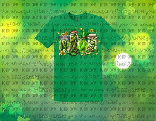 Lucky Pickle Jars St. Patrick’s Day Tee