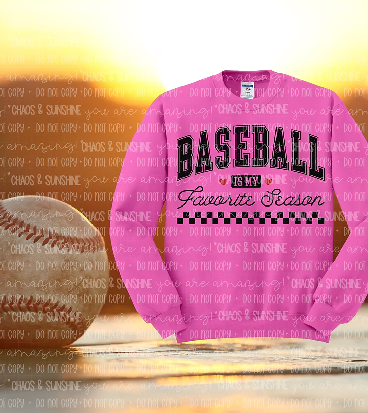 Baseball Is My Favorite Season Tee